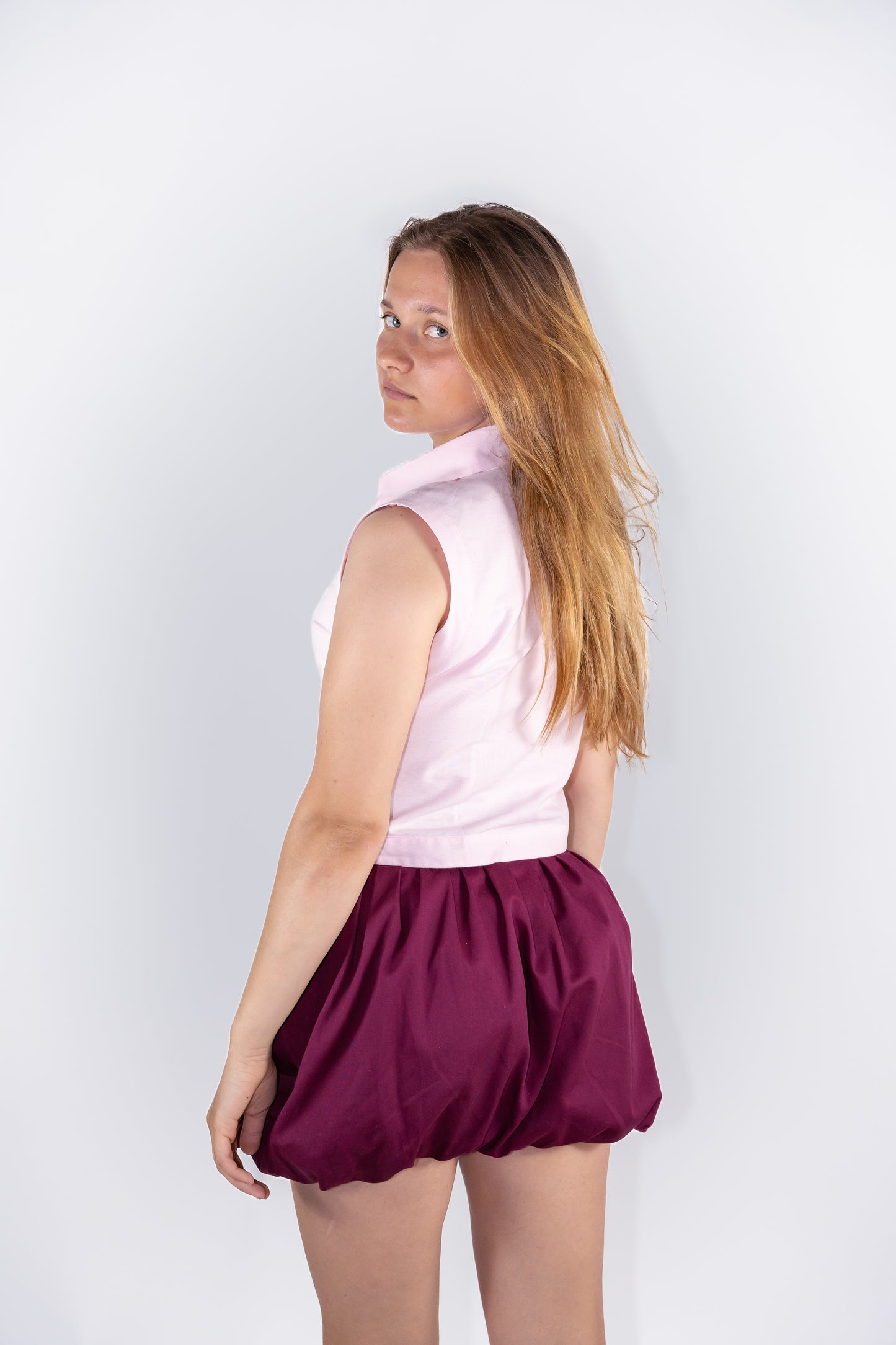 Cherry Bomb Skirt & Cotton Candy Shirt
