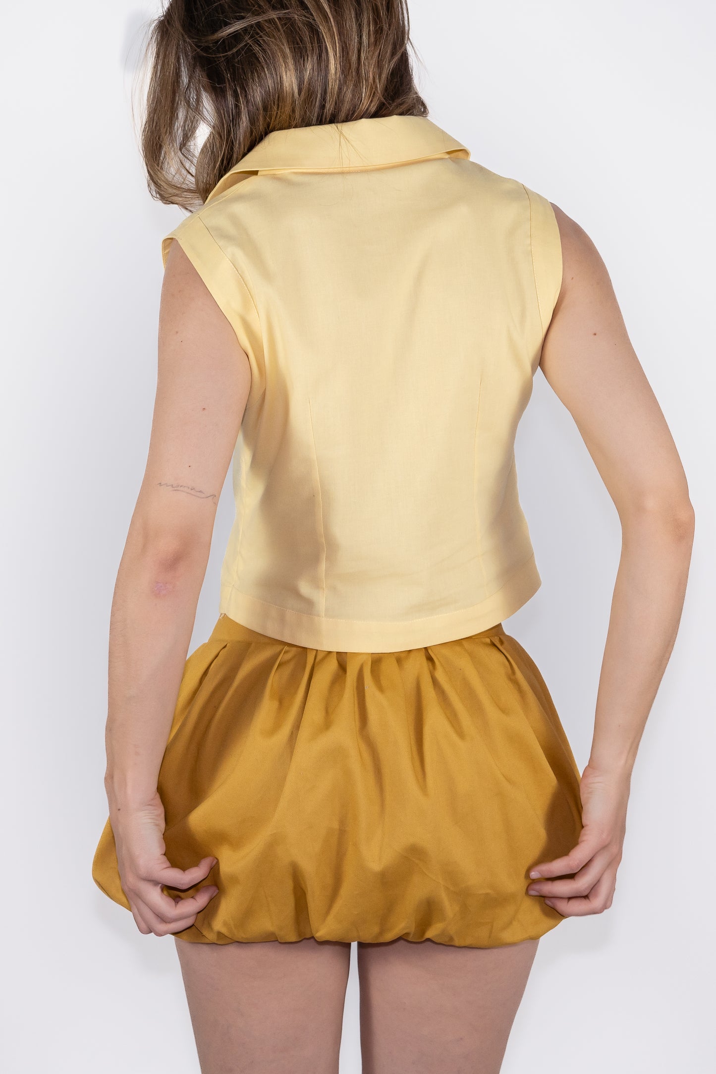 Honey Drop Skirt & Butter Gloss Shirt